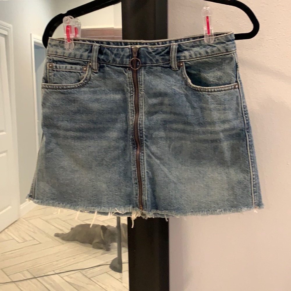 Free People Denim skirt size 27